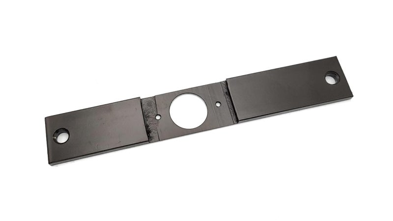 TUFF STRIKE Mortise Cut-Out Conversion Plate 8" x 1-1/4" | Mortise 86 Prep to Cylindrical 161 Prep | TUFF STRIKE | Oil Rubbed Bronze - Image 1